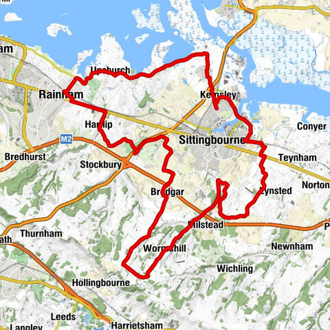 Rainham - St Mary the Virgin - Wormshill Church - Bredgar Church