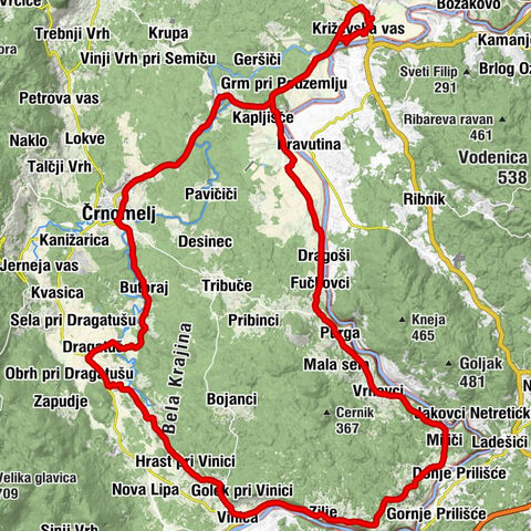 Metlika - Sv. Križ - Župnijska cerkev sv. Nikolaja - Cerkev sv. Martina