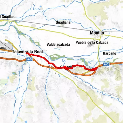 Talavera la Real - Guadajira - Lobón