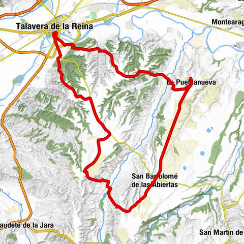 La Pueblanueva - Talavera de la Reina - Los Sifones - Barrio de Santa María