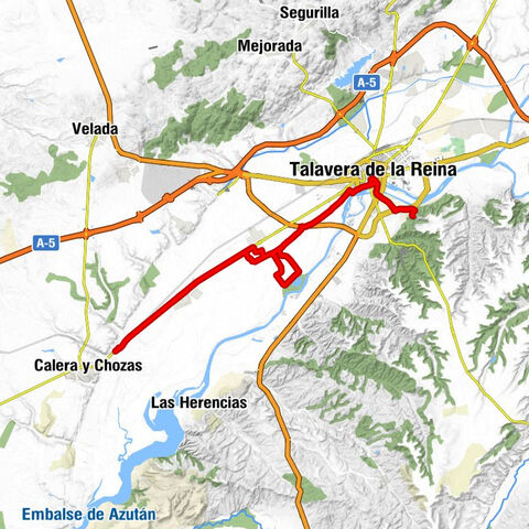 Calera-Chozas - Patrocinio - Talavera de la Reina - Los Sifones