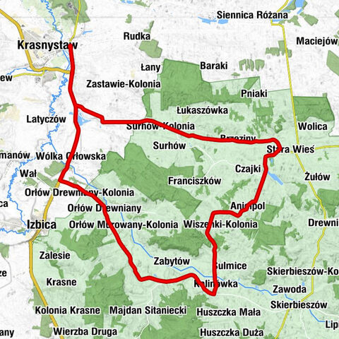 Krasnystaw - Góry - Zastawie - Karczma u Fela