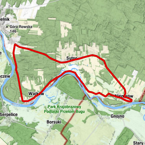 Wajków - Kościół pw. Świętego Stanisława Biskupa i Męczennika - Kaplica pw. Matki Bożej Ostrobramskiej - Kaplica pw. Niepokalanego Serca Najświętszej Maryi Panny
