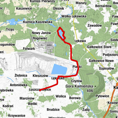 Łuszczanowice - Łękińsko - Piaski