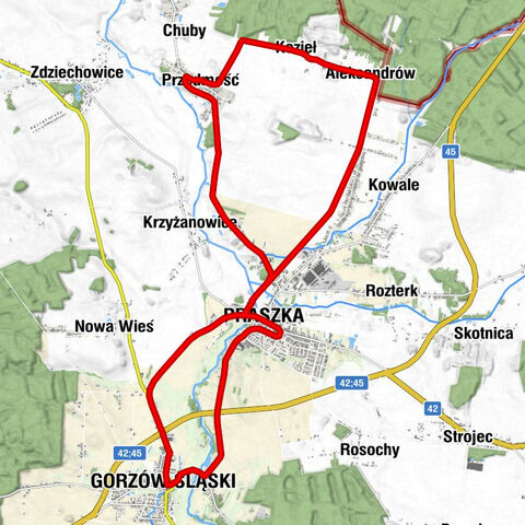 Gorzów Śląski - Praszka - Kościół pw. świętej Jadwigi Śląskiej - Kaplica pw. św. Jana Chrzciciela