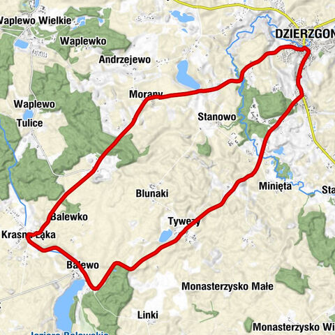 Dzierzgoń - Osiedle Ignacego Krasickiego - Morany - dom weselny