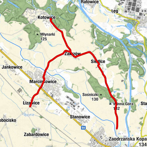 Lizawice - Kościół pw. św. Marka Ewangelisty - Oława - Kościół Najświętszego Serca Pana Jezusa