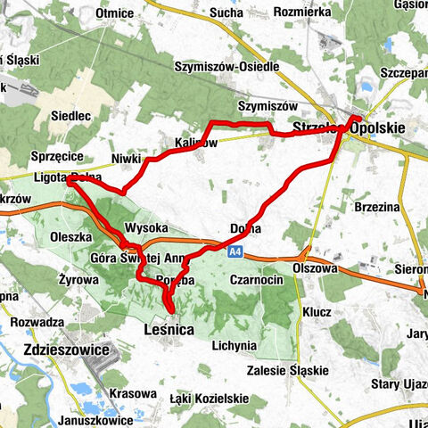 Strzelce Opolskie - Kościół Matki Boskiej Wniebowziętej - Kaplica pw. Najświętszej Maryi Panny Wspomożenia Wiernych - Kościół Świętej Barbary
