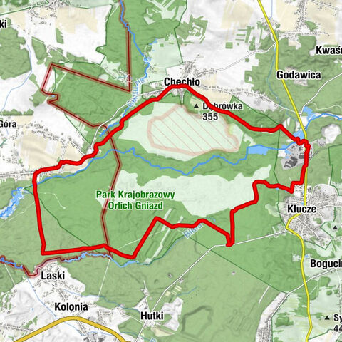 Klucze - Klucze-Osada - Dąbrowa Górnicza