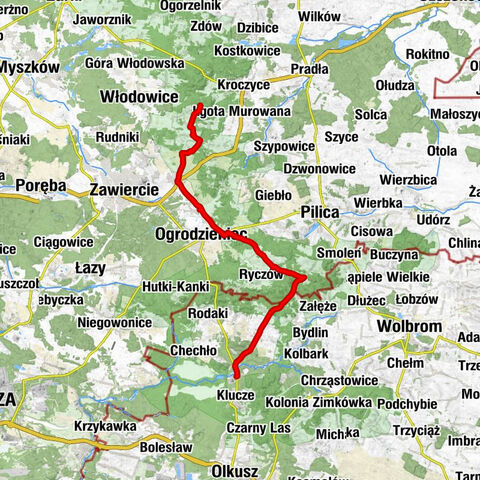Klucze-Osada - Przełajka - Kościół pw. Najświętszego Serca Pana Jezusa - Zawiercie