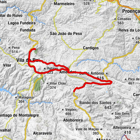 Chão de Lopes Grande - Maxieira - Vila de Rei - Melriça
