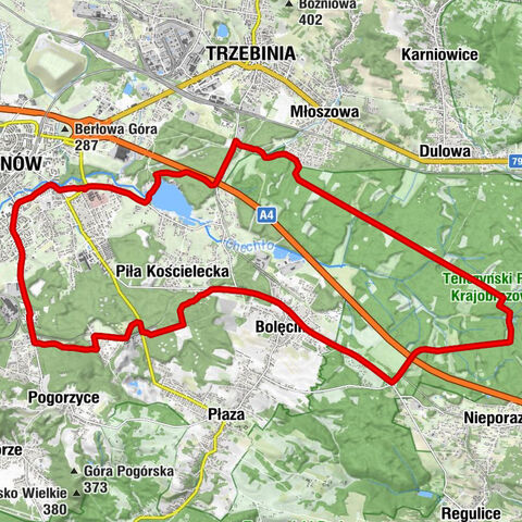 Chrzanów - Źrebce - Trzebinia - Stella