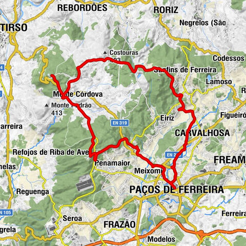 Paços de Ferreira - Freamunde - Carvalhosa - Igreja Matriz de São Salvador de Meixomil