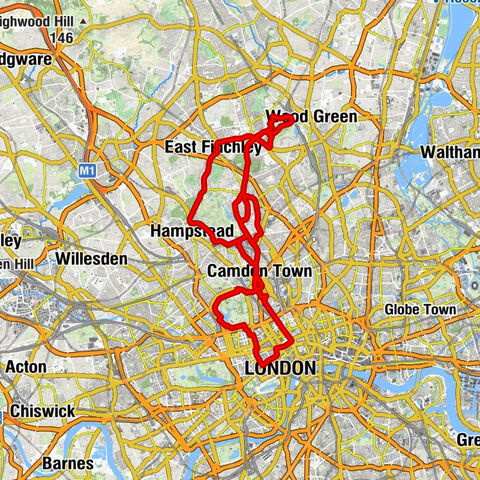 City of Westminster - Saint James' - United Reformed Church - Hampstead Heath