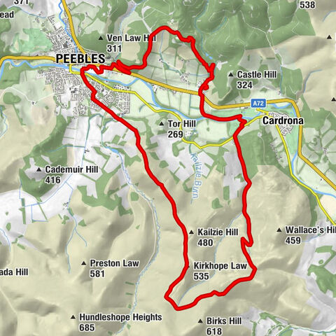 Scottish Borders - Kirkhope Law - Kingsmeadows - Peebles