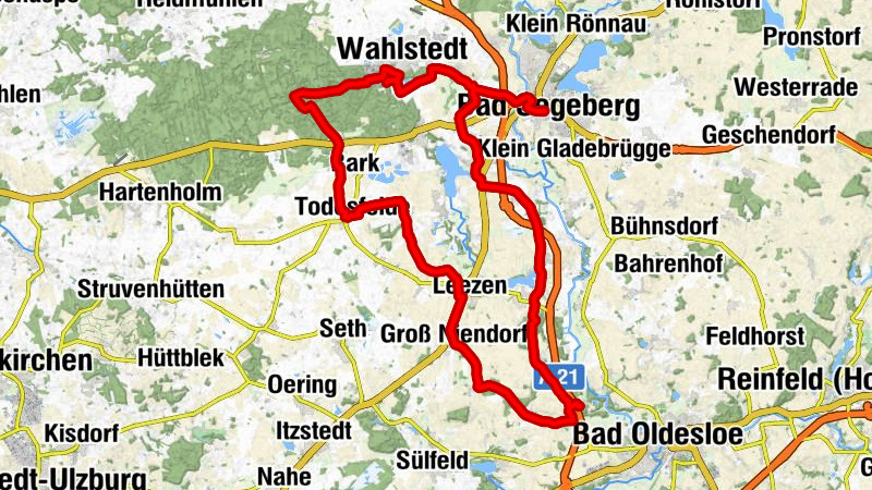 Bad Segeberg - Wahlstedt - Raum der Stille - Fahrenkrug