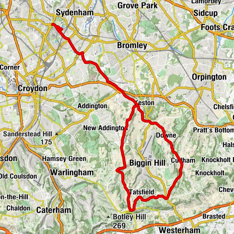 Crystal Palace - St Paul's - Keston Parish Church - London