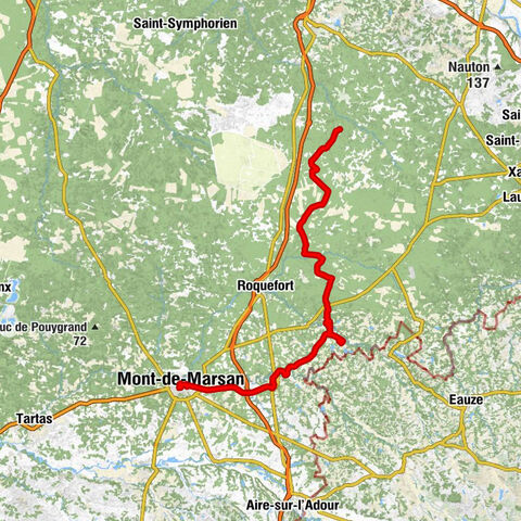 Giscos - Église Notre-Dame - Église Saint-Martin - Mont-de-Marsan