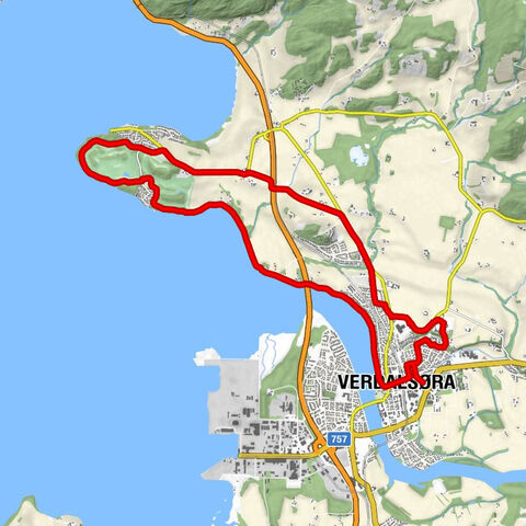 Verdalsøra - Holme - Nordskaget - Sørskaget