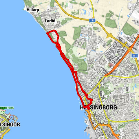 Helsingborg C - Helsingborg - Pålsjö krog - Helsingborg - Ven