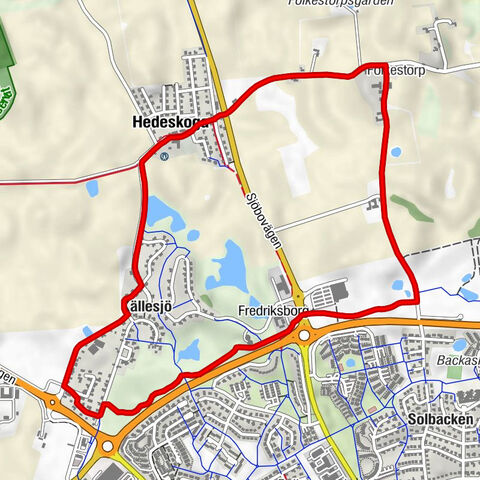 Ystads kommun - Källesjö - Hedeskoga kyrka - Ystad