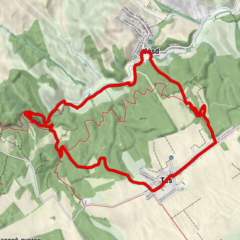 Tés - Siska-kúti 3. sz. üreg - Szűz Mária-kápolna - Szent István király templom