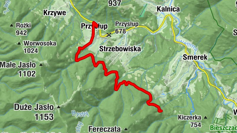 Przysłup - Kościół pw. Wszystkich Świętych