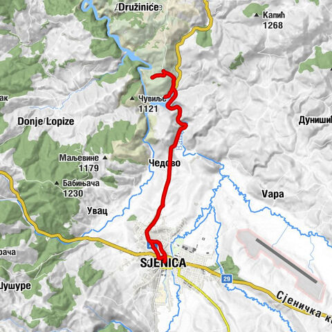 Сјеница - Чедово