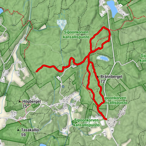 Hakunilan suuralue - Brännberget