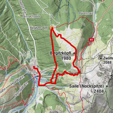Birgitzer Alm -  Birgitzköpflhaus