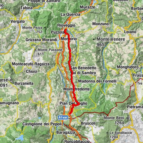 Von Rioveggio nach Pian del Voglio #lL2ROM_E064