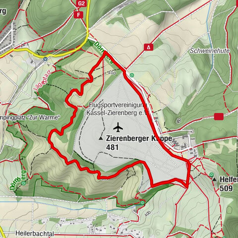 Alpenpfad  (Zierenberg, Naturpark-Rundweg 1)