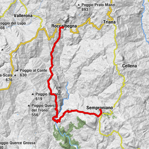 Von Roccalbegna nach Semproniano #LL2ROM_E077