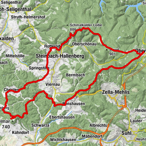 Tour 11: Dolmar - der Berg der Kelten
