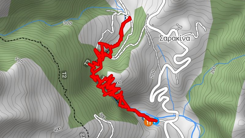 Sarachina Schlucht