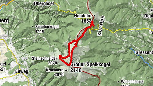 PP Weinebene-Grillitschh.-Gr.Speik-Hühnerstütze-PP Weinebene