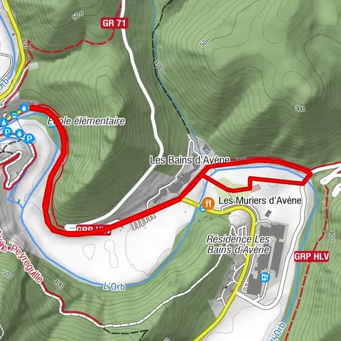 ACCESSIBLE ITINERARY - AROUND AVENE SPA WITH AVENE VILLAGE LINK