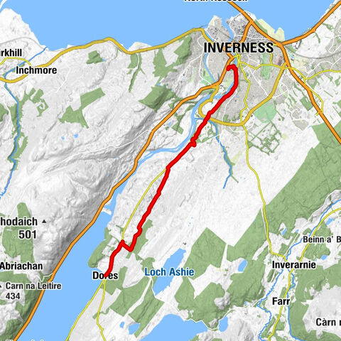 Dores, Schottland/Vereinigtes Königreich