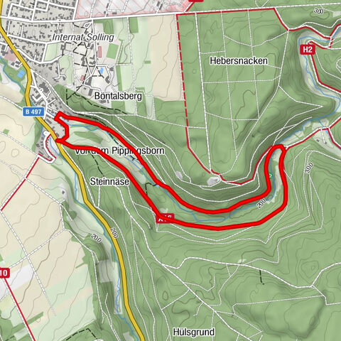 Habitat route - The Hasselbach in the Schießhäuser valley large round (LRR 7)