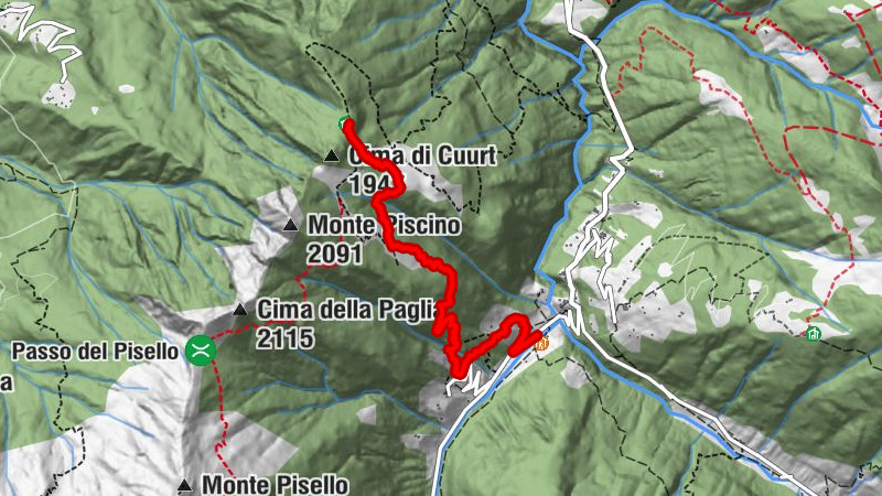 At the Rovedatti Bivouac through Orobian forests and alpine pastures.