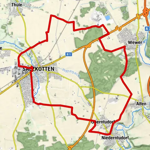 Radweg Sa6 Salzkotten