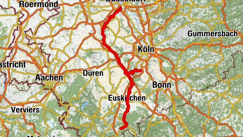 Der Erft-Radweg