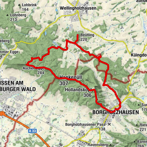 Von Quellen und Steinen bei Borgholzhausen - Hermannshöhen Tourentipp 08