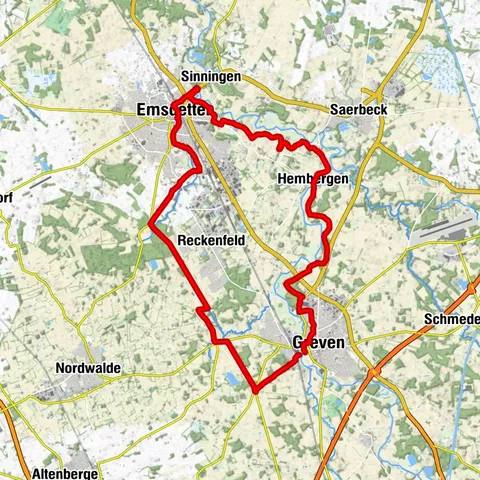 Entlang der Ems