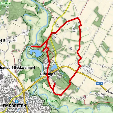 Die Walderlebnis- und Veen-Runde