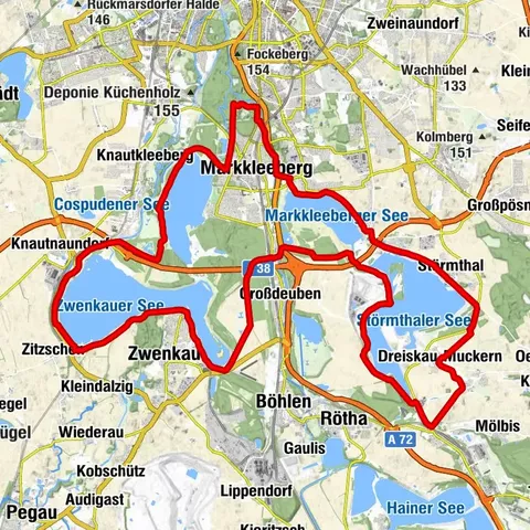 Meine Lieblingstour: 4-Seen-Radroute