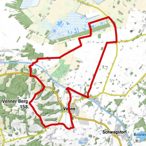 OC 3 - Rund um Venne - Mühle, Moor und Varusschlacht