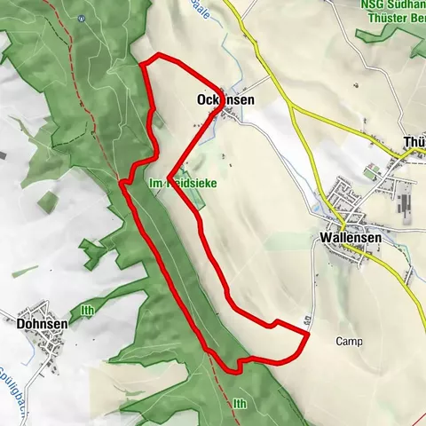 Naturpark-Wanderweg Rundweg Wasserbaum Ockensen (SA 2) / 10,1 km