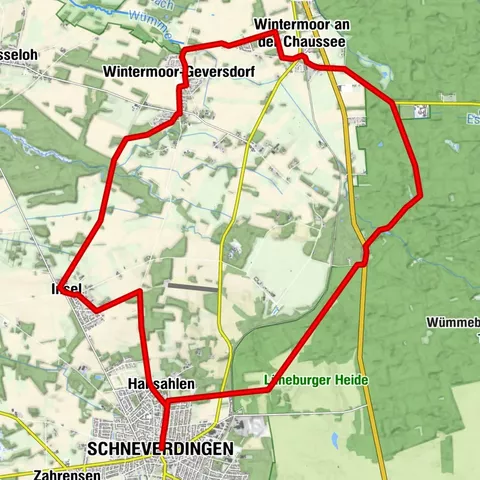 Tour 16, Durch Höpen und Forst