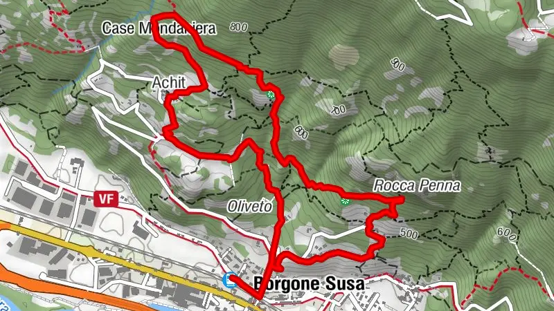 BORGONE - stone and olives